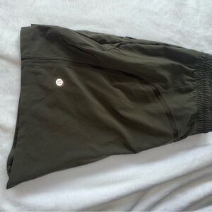 Men’s Lululemon Olive Green Athletic Shorts
